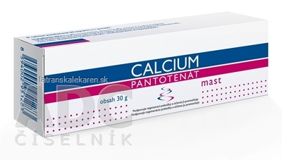 HERBACOS CALCIUM PANTOTENÁT masť 1x30 g