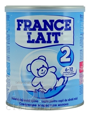 FRANCE LAIT 2 mliečna výživa (6-12 mesiacov) 1x400 g
