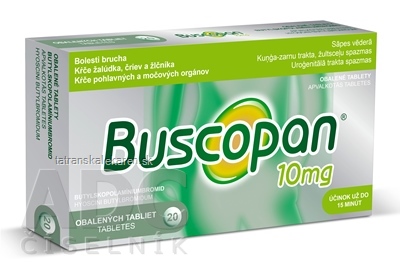 Buscopan tbl obd 10 mg (blis.) 1x20 ks
