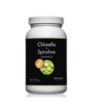 ADVANCE Chlorella + Spirulina BIO tbl 1x1000 ks